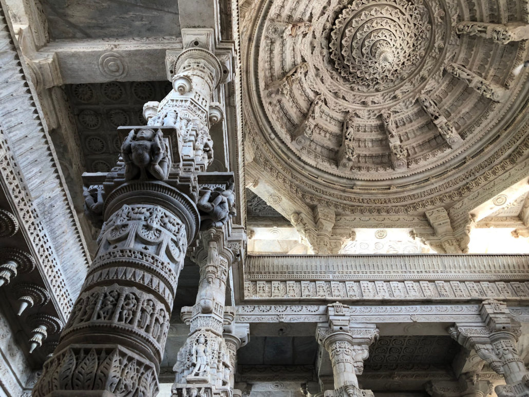 Jain temple roof